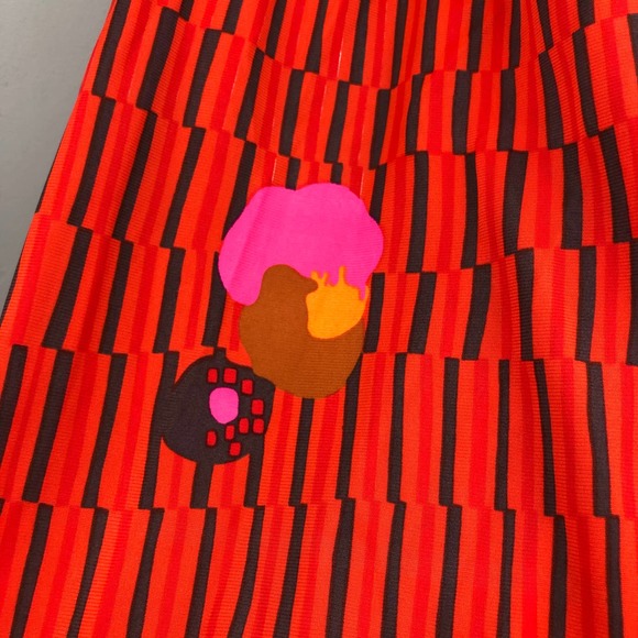 Elizabeth Stewart Vintage 70s Halter Top Maxi Dress Size 10 - Picture 7 of 8